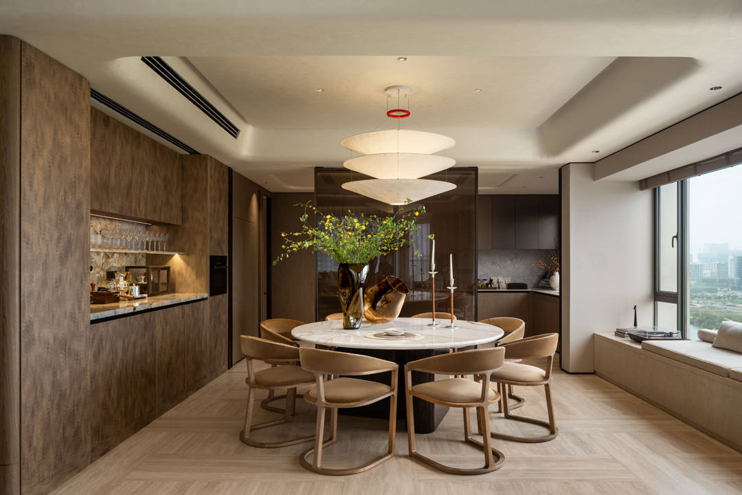 MAUDEA  DESIGN｜光影与东方雅韵的私享大宅