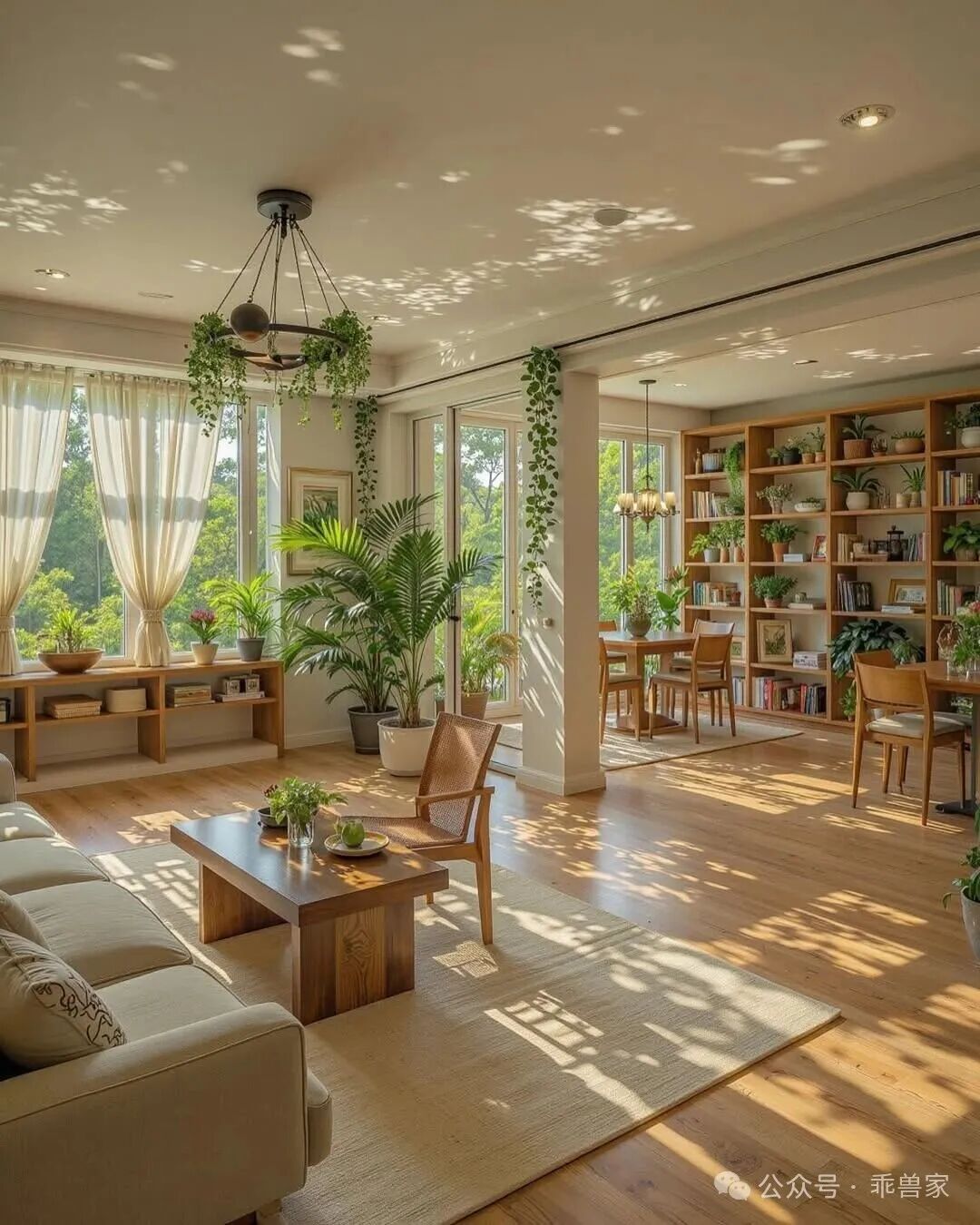 ins博主家居|充满阳光的家，理想的家