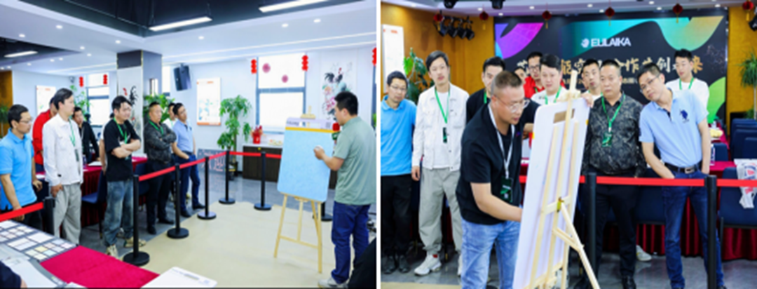 鳄鱼尼卡举办艺术涂料沙龙，携手占弘高科共建涂料生态圈