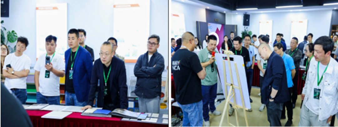 鳄鱼尼卡举办艺术涂料沙龙，携手占弘高科共建涂料生态圈