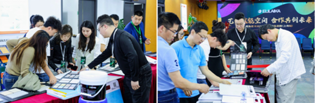 鳄鱼尼卡举办艺术涂料沙龙，携手占弘高科共建涂料生态圈