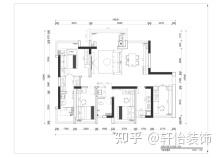 120㎡去客厅化设计，让家更高级更实用 