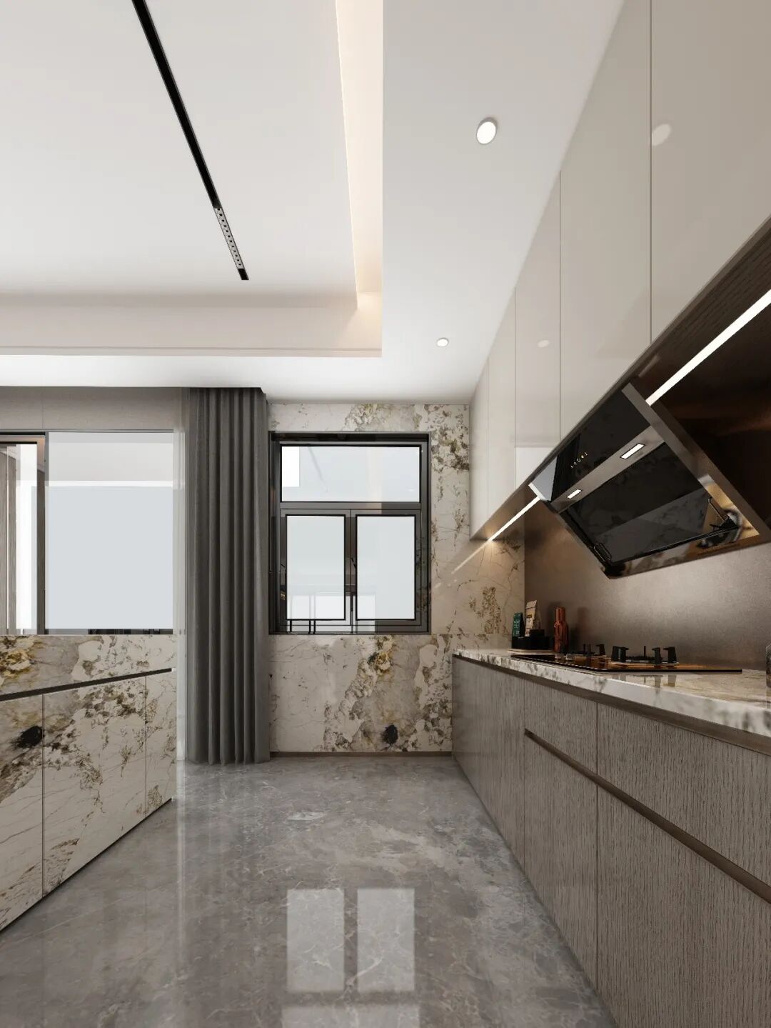 餐厨一体化设计，解锁轻奢质感生活