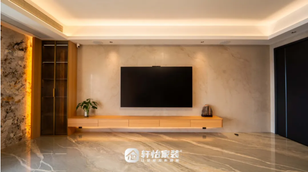 引光入室+灵动动线，重塑空间格局！轩怡家装180㎡现代风格新作满分落地