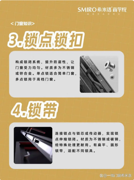 门窗的“核心”——五金「希米洛商学院」