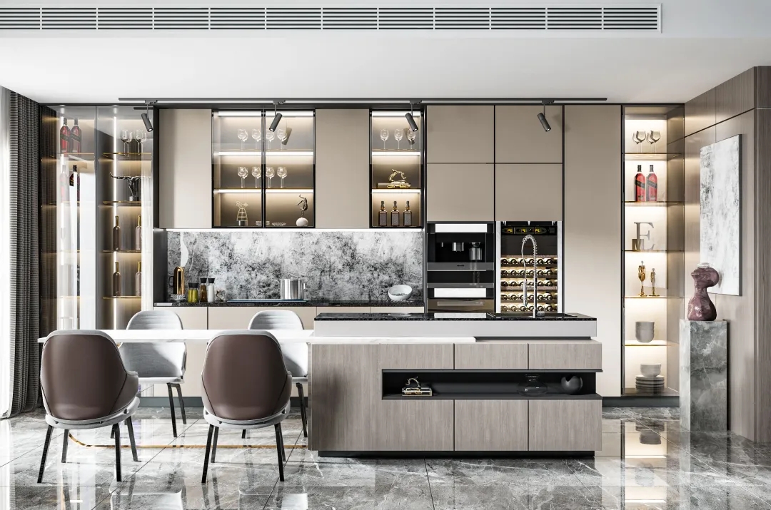 小户型 / 大空间适配：不同厨房的橱柜设计方案