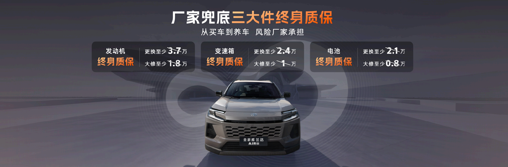 搭载丰田域控架构 全新换代威兰达AIR版上市 搭载丰田域控架构 全新换代威兰达AIR版上市