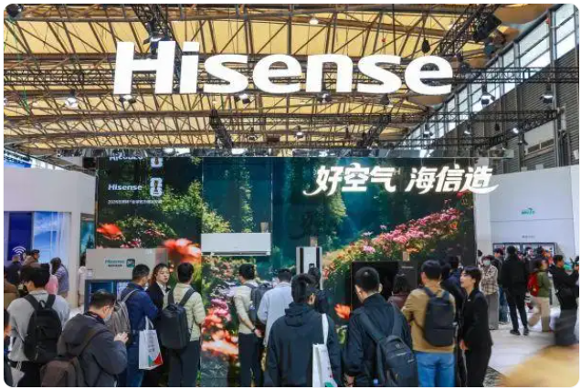 海信AI智能空调新品AWE集结，用四维智感开启智慧空气新时代！