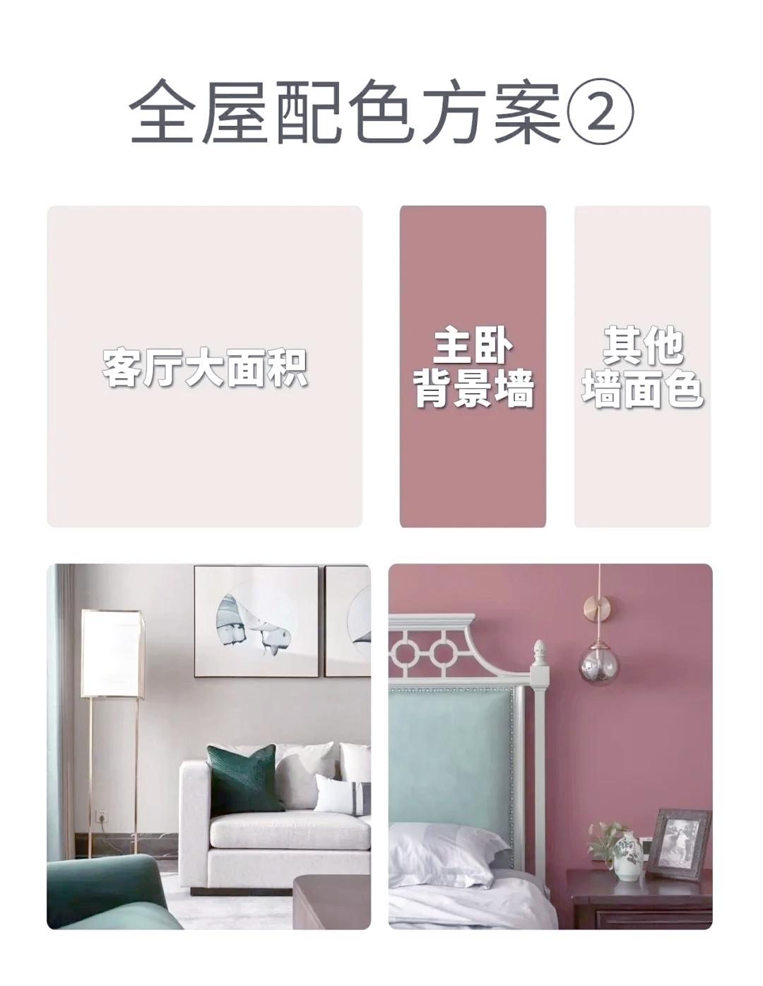 6种乳胶漆背景墙设计，提升家居美感